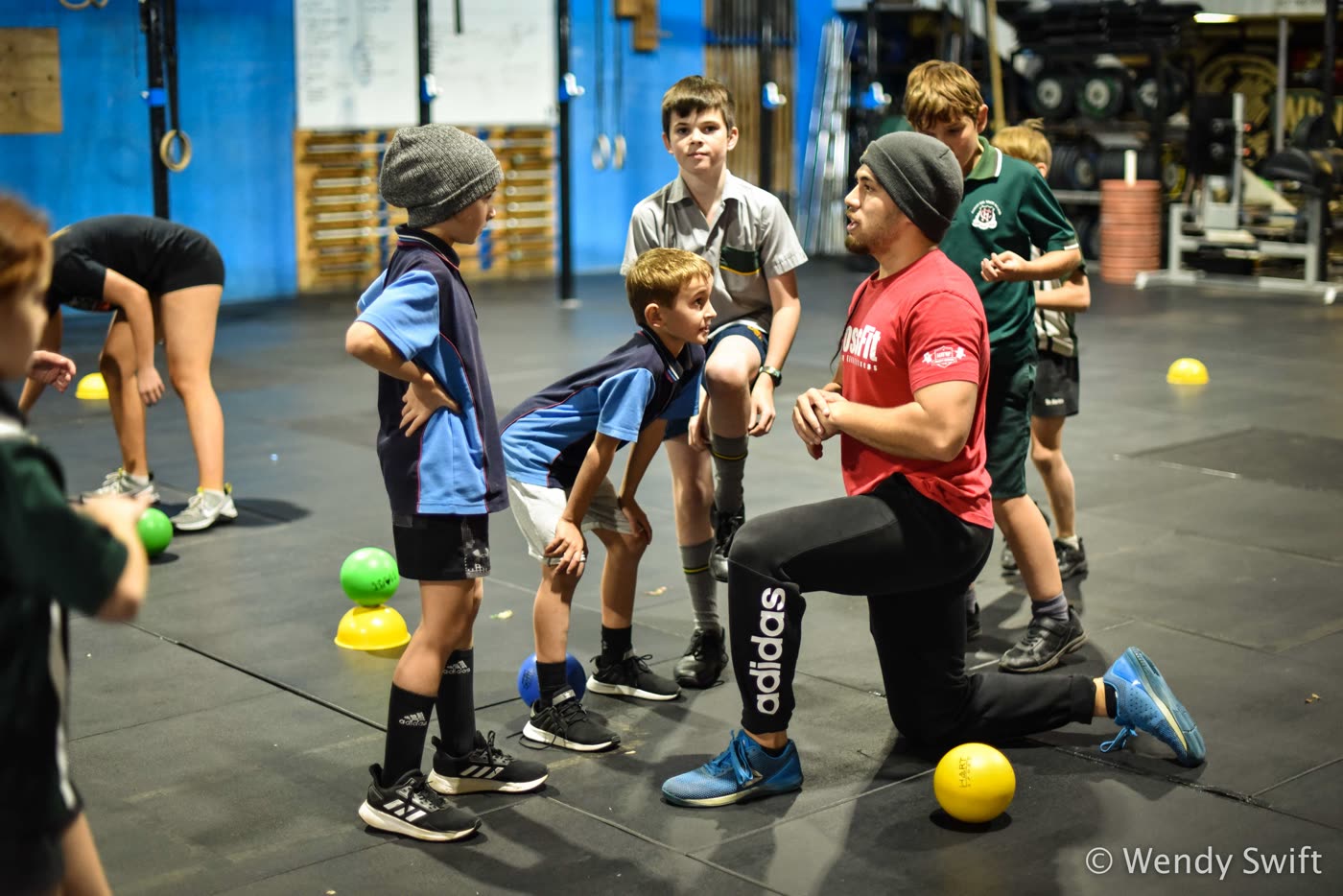 CrossFit Brisbane kids and teens class